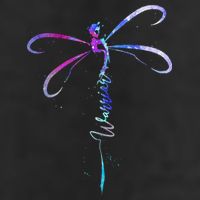 Dragonfly Warrior Semicolon Suicide Prevention Awareness Adult Drive Performance Visor