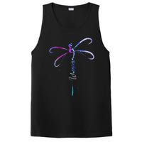 Dragonfly Warrior Semicolon Suicide Prevention Awareness PosiCharge Competitor Tank