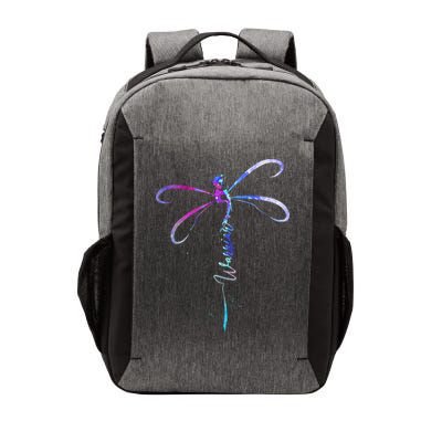 Dragonfly Warrior Semicolon Suicide Prevention Awareness Vector Backpack