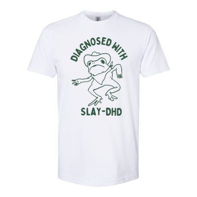 Diagnosed With Slay Dhd Softstyle CVC T-Shirt