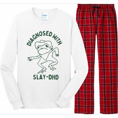 Diagnosed With Slay Dhd Long Sleeve Pajama Set