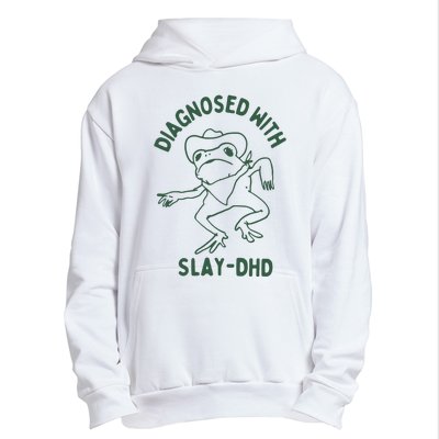 Diagnosed With Slay Dhd Urban Pullover Hoodie