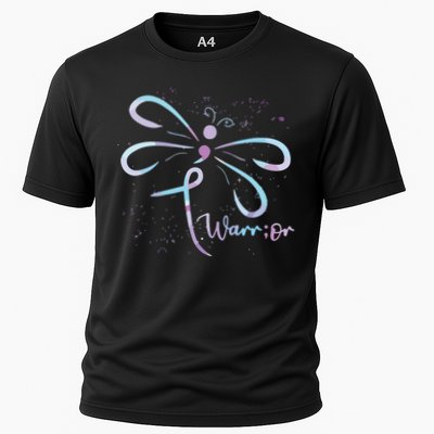Dragonfly Warrior Semicolon Suicide Prevention Awareness Performance Shirt