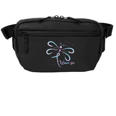 Dragonfly Warrior Semicolon Suicide Prevention Awareness Crossbody Pack