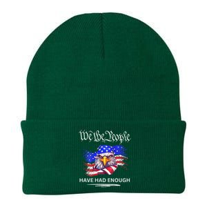 Design We The People Have Had Enough Knit Cap Winter Beanie