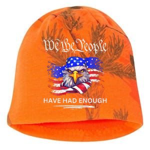 Design We The People Have Had Enough Kati - Camo Knit Beanie