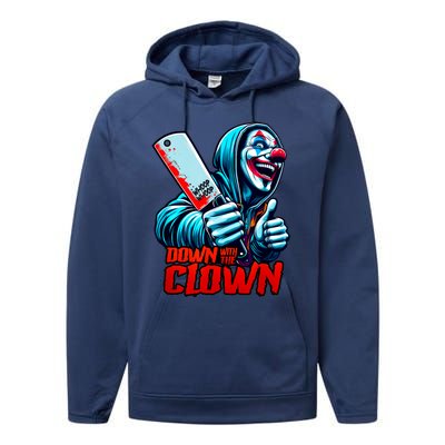 Down With The Clown Icp Hatchet Man Juggalette Clothes Performance Fleece Hoodie