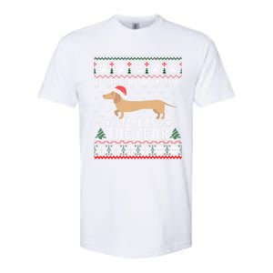 Dachshund Wienerful Time Of The Year Christmas Ugly Meaningful Gift Softstyle CVC T-Shirt