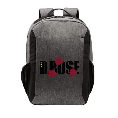 D With Three Stars And Rose Vector Backpack