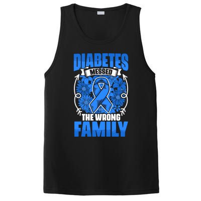 Diabetes Warrior Type 1 Diabetic Diabetes Awareness Gift PosiCharge Competitor Tank