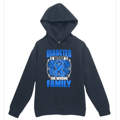 Diabetes Warrior Type 1 Diabetic Diabetes Awareness Gift Urban Pullover Hoodie