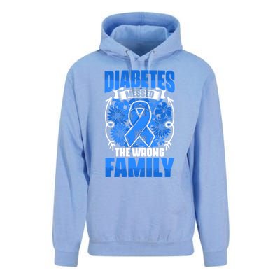 Diabetes Warrior Type 1 Diabetic Diabetes Awareness Gift Unisex Surf Hoodie