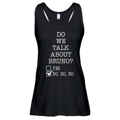 Do We Talk About Bruno Funny Ladies Essential Flowy Tank