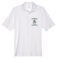 Dyslexic With Tice Nits Funny Dyslexia Men's Origin Performance Pique Polo