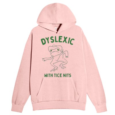 Dyslexic With Tice Nits Urban Pullover Hoodie