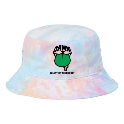 Damn What That Tongue Do Tie Dye Newport Bucket Hat