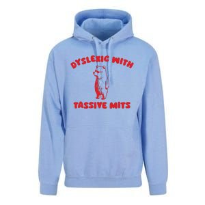 Dyslexic With Tassive Mits Retro Cartoon Unisex Surf Hoodie