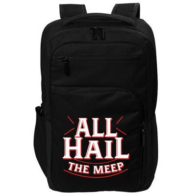 Doctor Who The Meep Funny All Hail The Meep Impact Tech Backpack