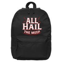 Doctor Who The Meep Funny All Hail The Meep 16 in Basic Backpack
