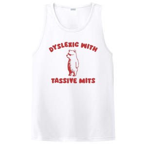 Dyslexic With Tassive Mits PosiCharge Competitor Tank