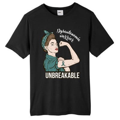 Dysautonomia Warrior Unbreakable Tee Awareness Gift Funny Gift Tall Fusion ChromaSoft Performance T-Shirt