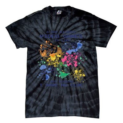 Day Without Video Games No Clue Tie-Dye T-Shirt