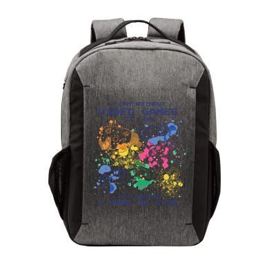 Day Without Video Games No Clue Vector Backpack