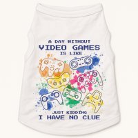 Day Without Video Games No Clue Doggie Tank