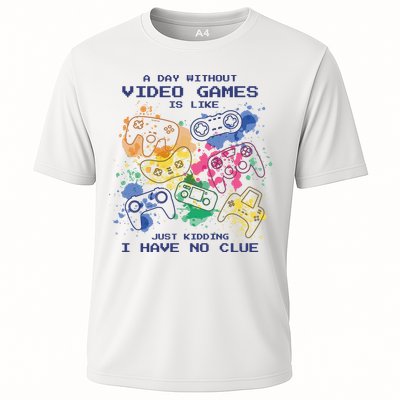 Day Without Video Games No Clue Performance Shirt