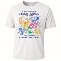Day Without Video Games No Clue Performance Shirt