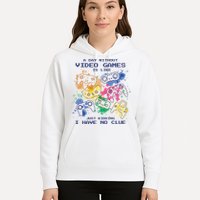 Day Without Video Games No Clue Hoodie