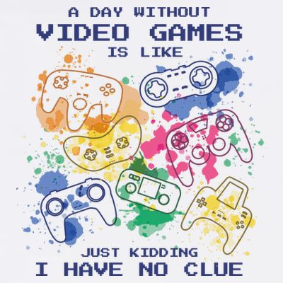 Day Without Video Games No Clue T-Shirt