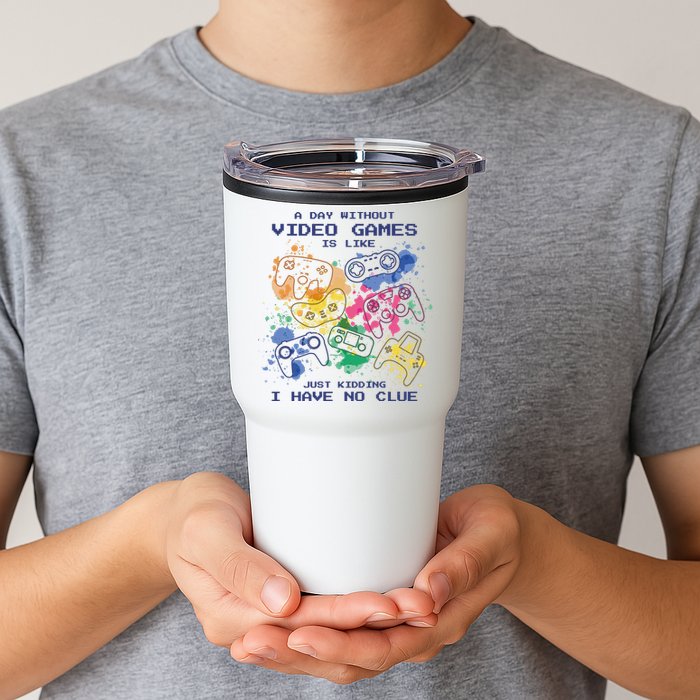 Day Without Video Games No Clue Tumbler