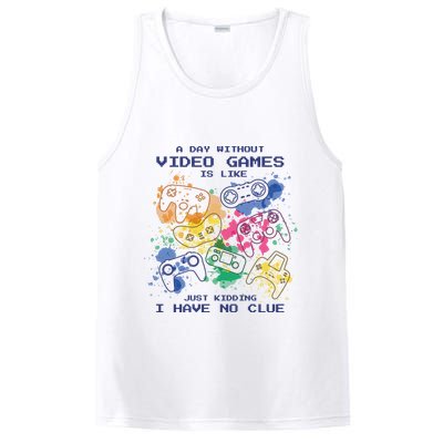 Day Without Video Games No Clue PosiCharge Competitor Tank