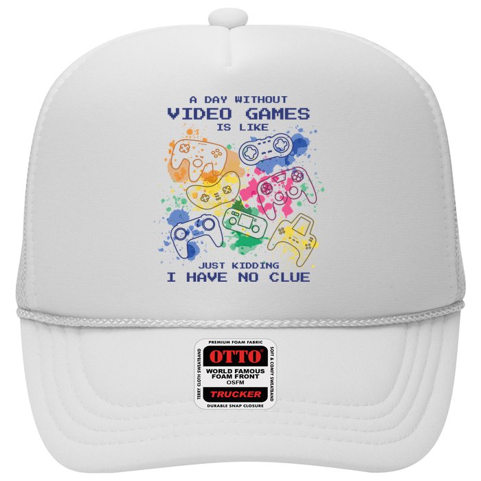 Day Without Video Games No Clue Hat