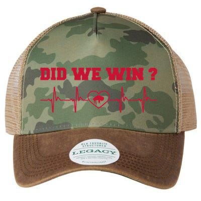 Did We Win Graphic Trending Tee Legacy Tie Dye Trucker Hat
