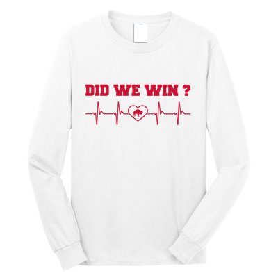 Did We Win Graphic Trending Tee Long Sleeve Shirt