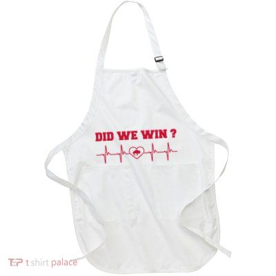 Did We Win Graphic Trending Tee Apron