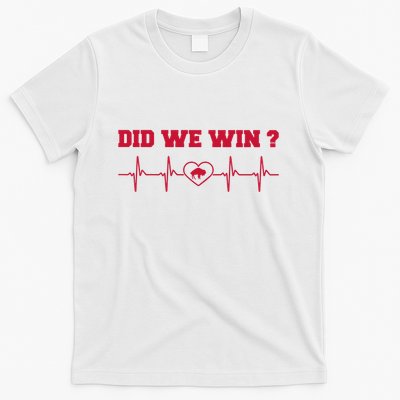 Did We Win Graphic Trending Tee T-Shirt