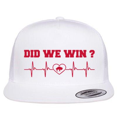 Did We Win Graphic Trending Tee Flatbill Hat
