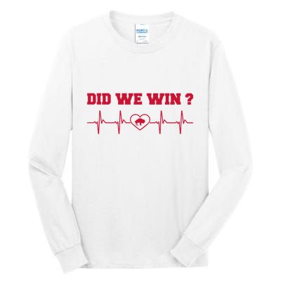 Did We Win Graphic Trending Tee Tall Long Sleeve T-Shirt