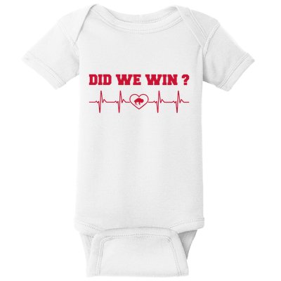 Did We Win Graphic Trending Tee Baby Bodysuit