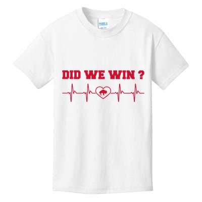 Did We Win Graphic Trending Tee Kids T-Shirt