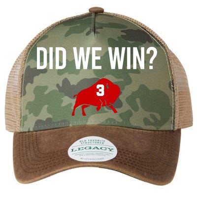 Did We Win Graphic Trending Tee Legacy Tie Dye Trucker Hat