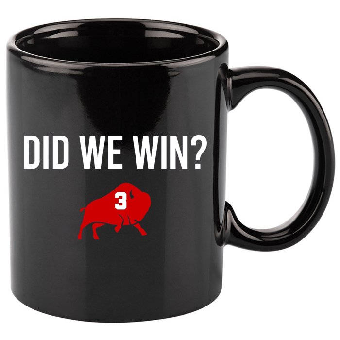 Did We Win Graphic Trending Tee 11oz C Handle Ceramic Mug