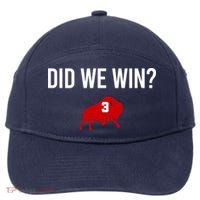 Did We Win Graphic Trending Tee 7-Panel Snapback Hat