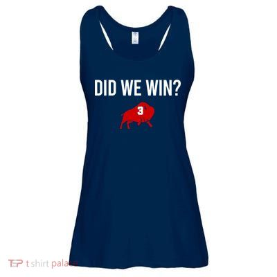 Did We Win Graphic Trending Tee Ladies Essential Flowy Tank