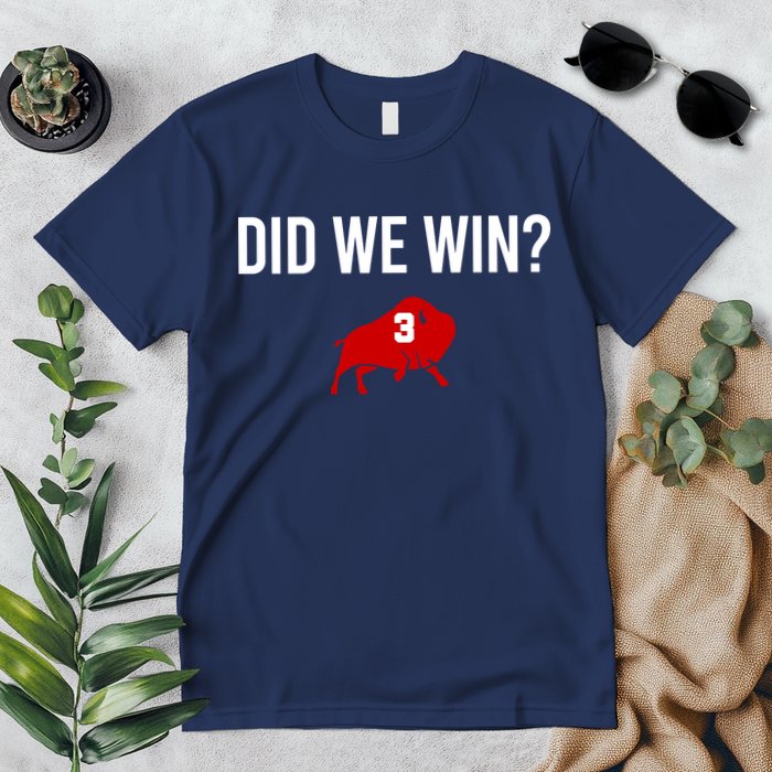 Did We Win Graphic Trending Tee Premium T-Shirt