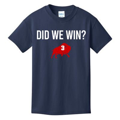 Did We Win Graphic Trending Tee Kids T-Shirt