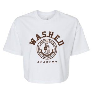 Derrick White Weating Washed Dads Est 2019 Academy Bella+Canvas Jersey Crop Tee